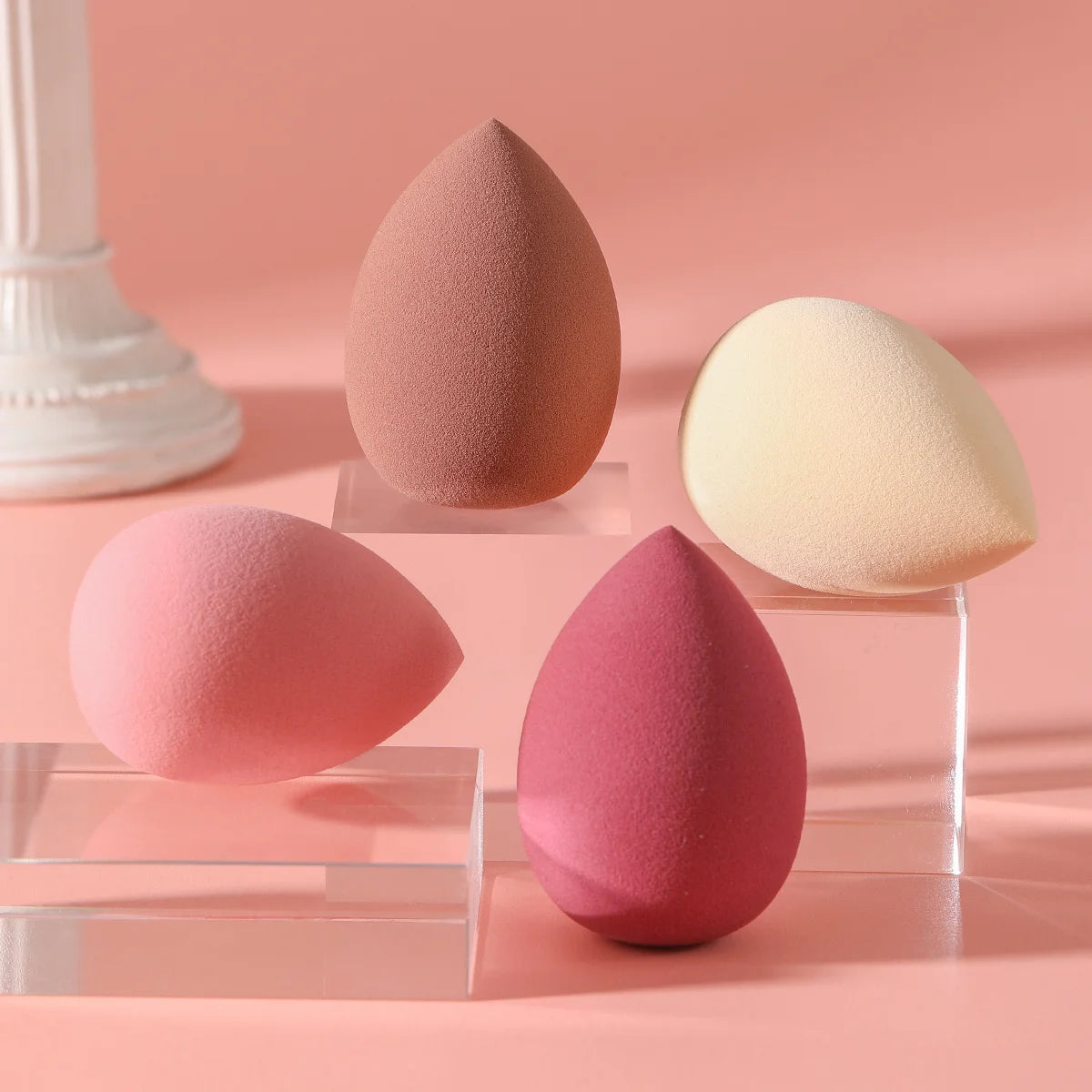 Luxury Soft Beauty Blender Set – Flawless Makeup Application by Mallinaz