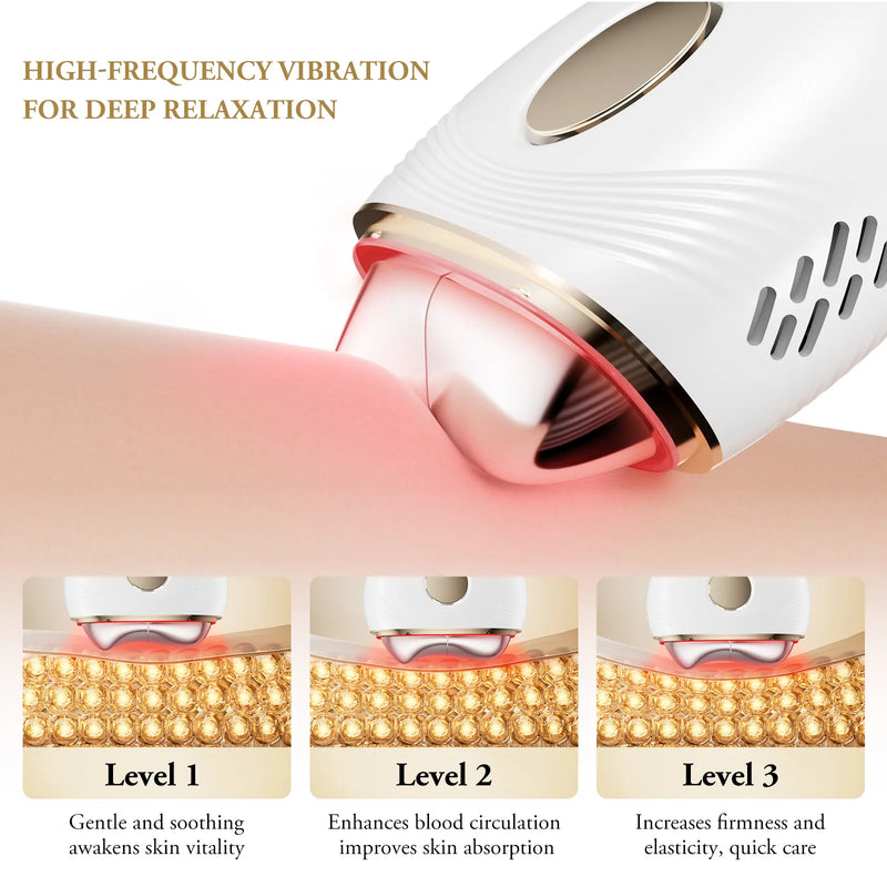 ANLAN Electric Guasha Massager EMS Face Lifting Anti-aging Remove Edema Firming Skin Clod Heat Scraping Skincare Beauty Device