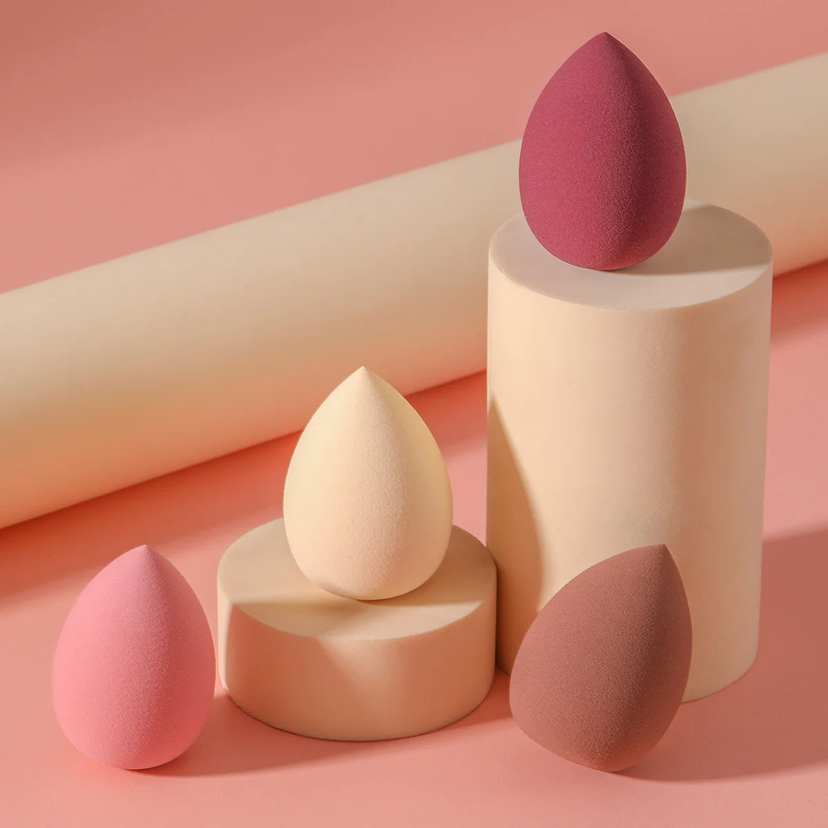 Luxury Soft Beauty Blender Set – Flawless Makeup Application by Mallinaz